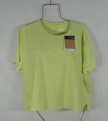 The North Face Women's T-Shirt 2XL Dawn Relax tee Sharp Green Heather NWT