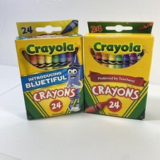 Crayola Introducing Bluetiful Crayons 48 Various Colors Nontoxic 2012 2017