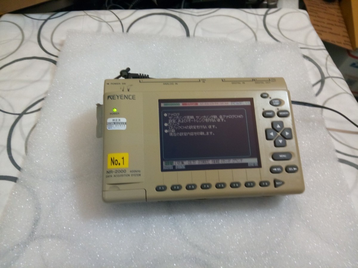 1Pcs Used Keyence NR-2000 400KHZ DATA ACQUISITION SYSTEM | eBay 1Pcs Used Keyence NR-2000 400KHZ DATA ACQUISITION SYSTEM | eBay