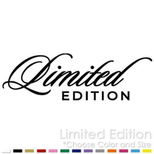 LIMITED EDITION CAR WINDOW MOTORCYCLE BIKE CHOPPER VINYL DECAL STICKER (CE-01)