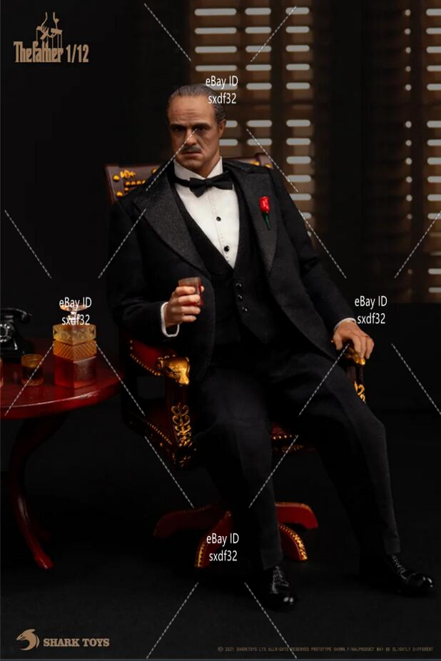 SHARK TOYS ゴッドファーザー Godfather 1/12 フィギュア Amazon.com: i8 TOYS Shark Toys 1/12 Scale Male Action Figure