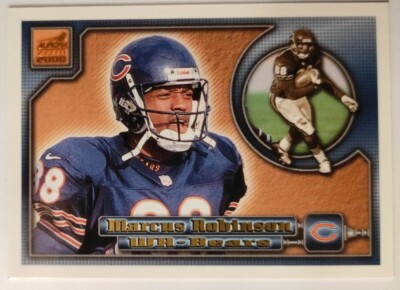 NFL Trading Card Football Marcus Robinson Chicago Bears Pacific 2000