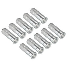 Aluminum Arrow Inserts 0.3" Dia 7.6mm 8.8mm for Archery Points, 12pcs