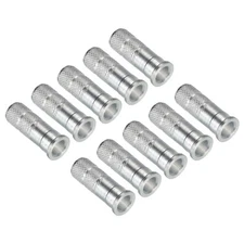 Aluminum Arrow Inserts 0.3" Dia 7.6mm 8.8mm for Archery Points, 12pcs