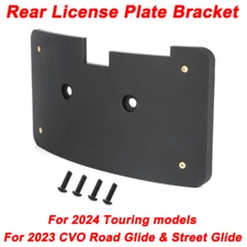 For 2024 Touring 2023 CVO Road Glide Street Glide Rear License Plate Bracket 1PC