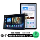JOYING Double Din Rotating Screen Car Stereo with Android 13.0 Bluetooth 8+128GB