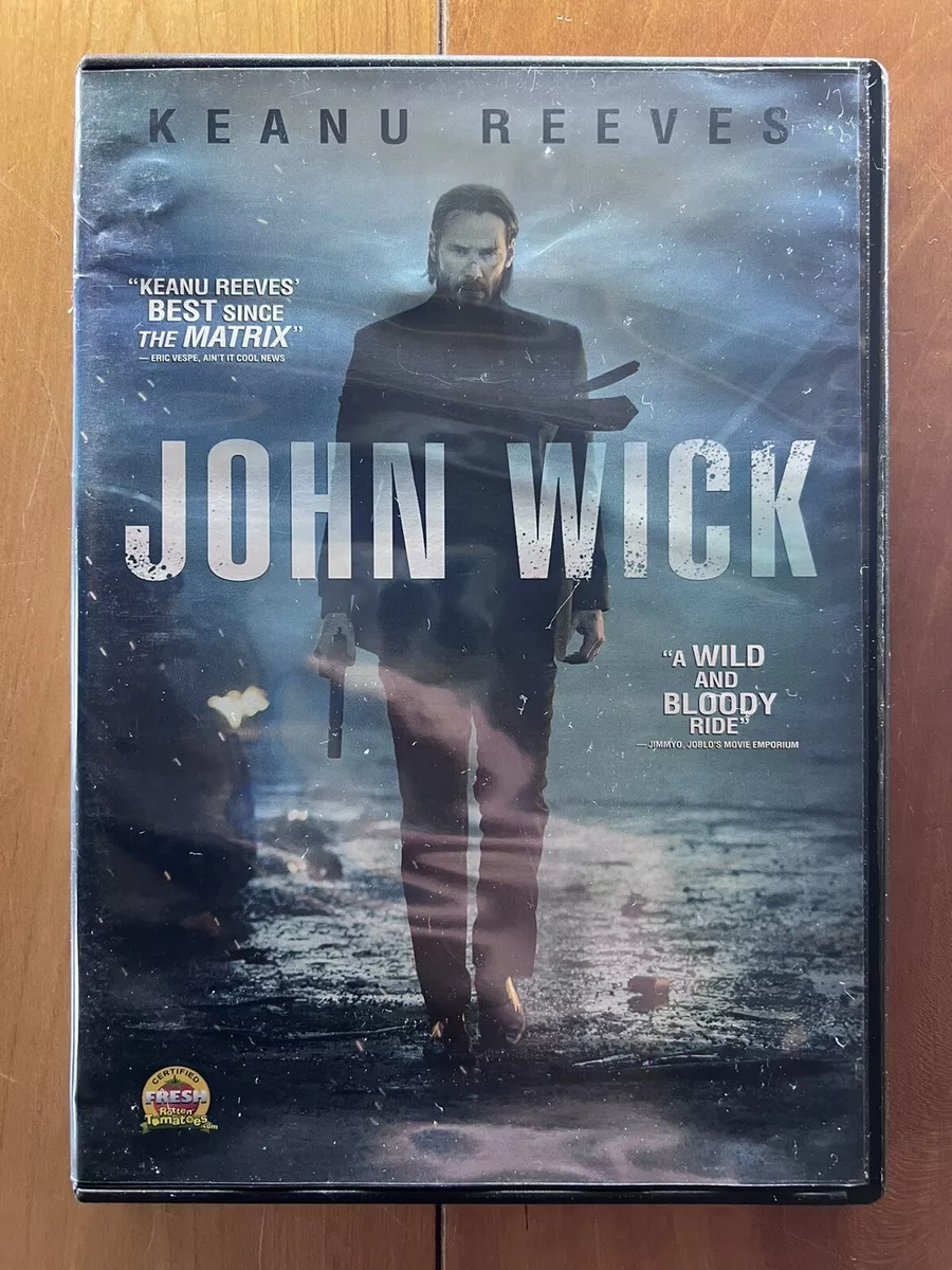 KEANU REEVES John Wick ( 2014, DVD) Action Adventure: 1st Movie 31398211037