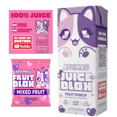 Fruit Blox & Juice Blox Bundle USA Import alle Geschmacksrichtungen wie auf You Tube gesehen Neu