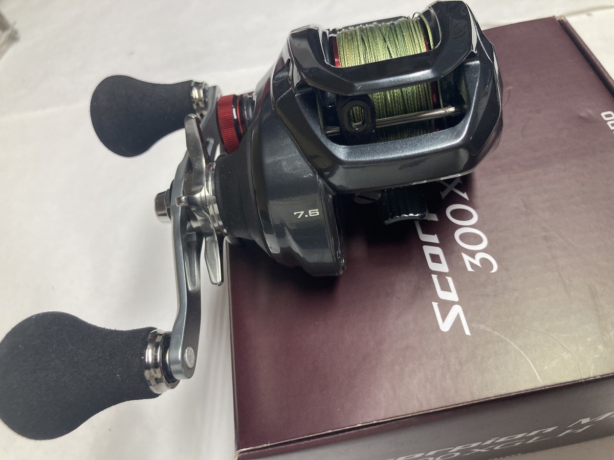 【ちゃおすミッチー 】SHIMANO Scorpion MD 201XG Shimano 24 Scorpion MD 201XG Left Handed Baitcasting Reel