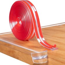 3/ 5M Self Adhesive Table Edge Guard Furniture Corner Protector Strip PVC Bumper