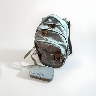 Schulrucksack mit Mäppchen - von Satch