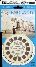 ENGLAND 3d View-Master 3 Reel Packet