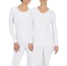 Fruit Of The Loom Women'sPINK Thermal Pant & Thermal top SET XXXL/2XG(20)2Pieces