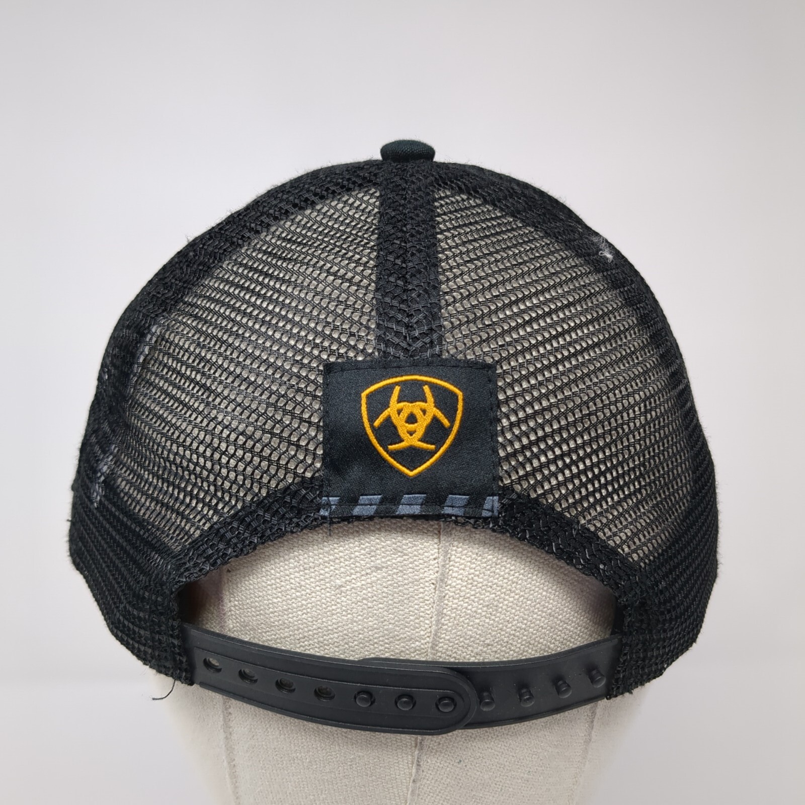 Ariat Work Patch Snapback Trucker Hat Black One S… - image 5