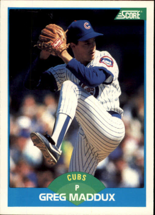 1989 Score #119 Greg Maddux - NM-MT | eBay
