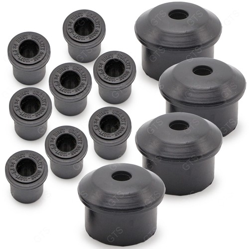 Fits Toyota Corolla 1974 79 Set Front Rear Leaf Spring Shackle Bushing Rubber - Picture 4 of 8