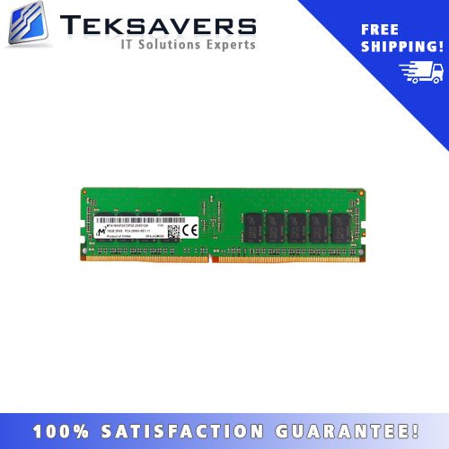 Micron 16GB 2Rx8 PC4-2666V-R DDR4 RDIMM ECC Memory MTA18ASF2G72PDZ-2G6D1