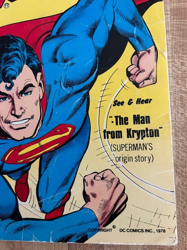 Superman Comic und Schallplatte 📀 2 Sets (PR-28 & 33) komplett mit Schallplatten - Bild 14 von 14