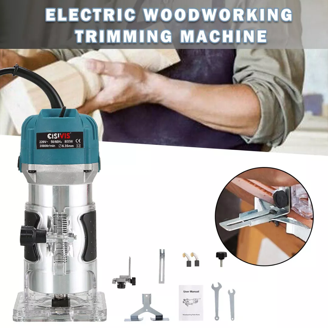 Palm Router Electric Hand Trimmer Wood Router Woodworking Tool