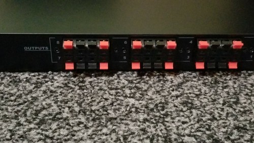 Monoprice MS-8 8-Channel Speaker Selector Switch w Impedance Matching Protection - Picture 7 of 8