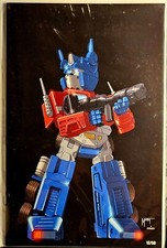 DO YOU POOH Transformers Optimus Prime Homage SDCC Virgin # Hero House comic cover