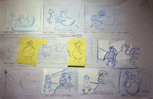 Disney 101 Dalmatians: The Series 1997 Hand-drawn Animation ProductionStoryboard