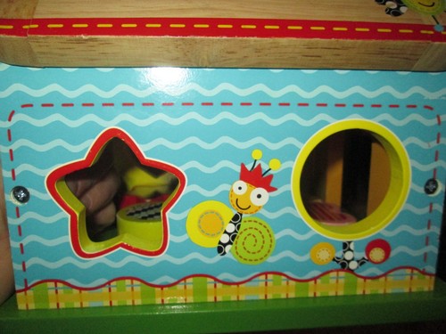 ALEX Jr. My First/1st House Wood Learning Activity Center SHAPES Educational Toy - Picture 10 of 11