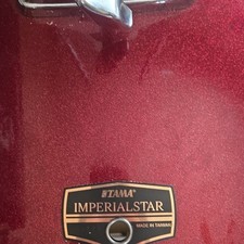 TAMA Imperialstar Bass Drum Red Sparkle Metal Shell, 1-Piece