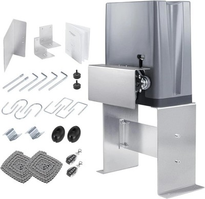 CO-Z 1800 Lb Automatic Sliding Gate Opener with 2 Remote Controls, Electric Roll