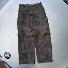 Vintage OTB Reg US plaid Camouflaged Zip Legged Pants Size Reg8