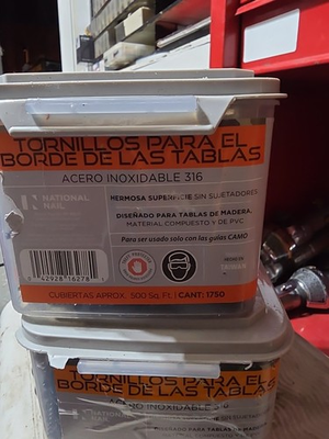 #ad CAMO Edge Deck Screws 2 3 8quot; Stainless Steel 1750 pack 316 Stainless Steel $99.95