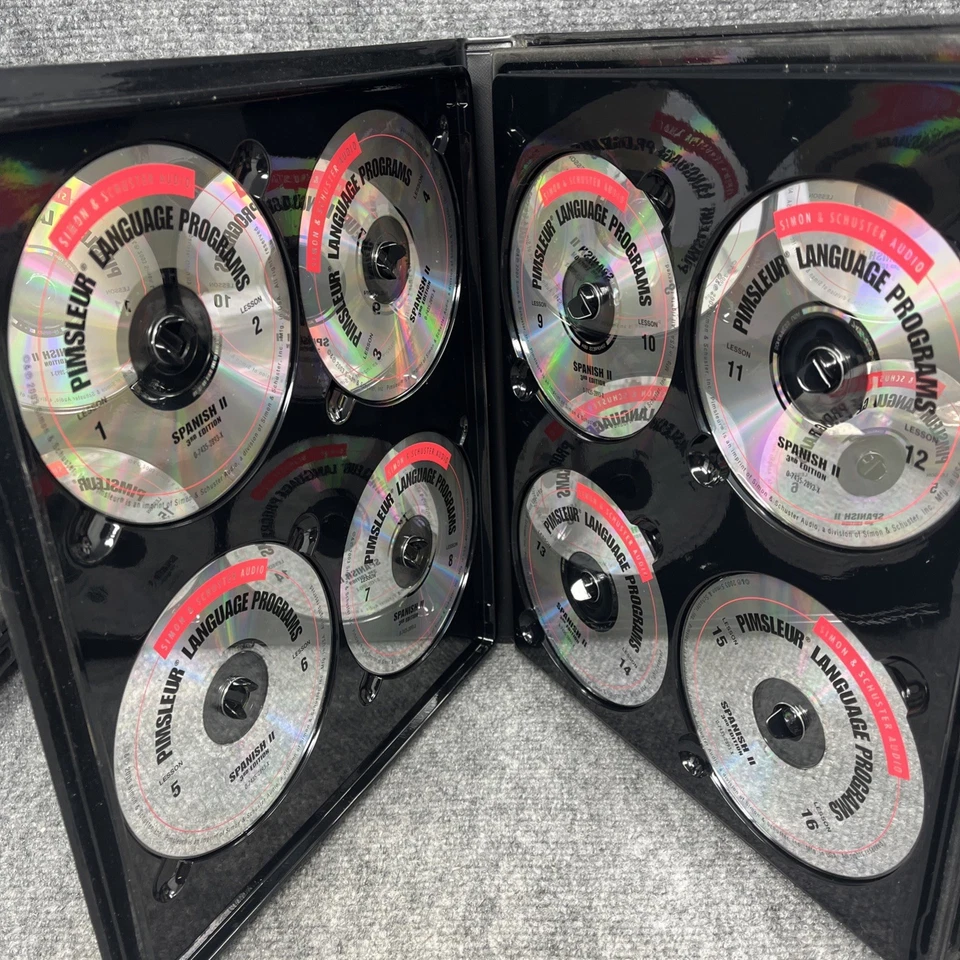 Pimsleur Spanish Level 2 3rd Edition Complete 16 Audio CD Language Course Set - Image 3 of 4