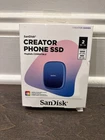 SanDisk - 2TB Creator Phone SSD External USB Type C Drive (B12:3)