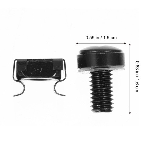 50 Sets Käfigmutter Schrauben Und Muttern Aus Metall Käfigmutterschrauben - Bild 2 von 10
