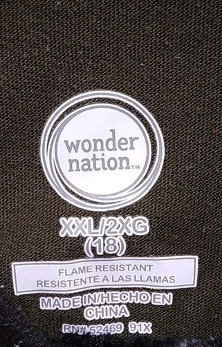 Wonder Nation Size 18 XXL Boys Dinosaur Pajama Set - Picture 3 of 7