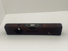 Vintage Stanley Level No.104 Wooden And Brass Level 12โ Made In USA