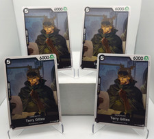 Terry Gilteo Playset - OP13-088 x4 - Carrying On His Will - One Piece TCG