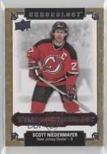 2018 Chronology Time Capsules Gold Ripped 6/25 Scott Niedermayer #TC-48 HOF n1u
