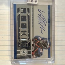 Panini 2011 Certified Von Miller Rookie Autograph Freshman Fabric Broncos /499