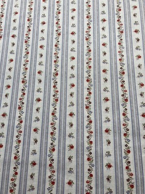 Patchworkbordüre, Quilt Gate flowering field, ca. 110 x 410cm, 100% Baumwolle,