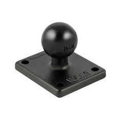 RAM Mounts 2" x 1.7" AMPS Mounting Plate with 1" Ball for Zumo RAM-B-347U