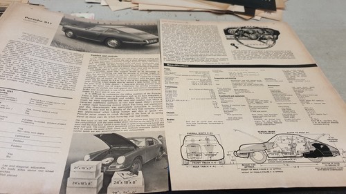 1966 PORSCHE 911 Original UK Road Test Report - Picture 4 of 5