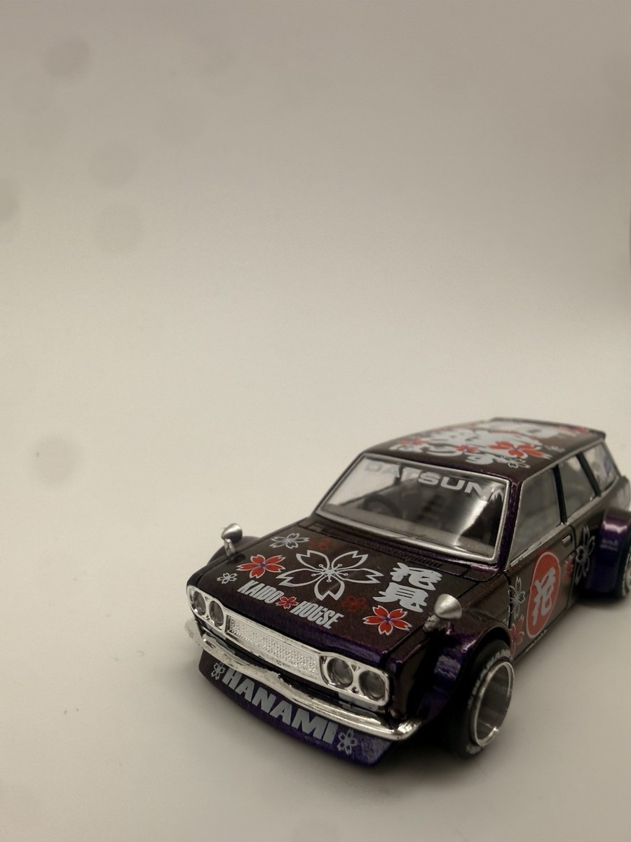 1/64 Datsun KAIDO 510 Wagon Hanami V3 Magic Purple Kaido House x