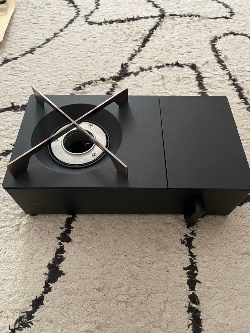 Amadana Cassette Conro Portable Gas Grill Stove Black CC-146 Japan