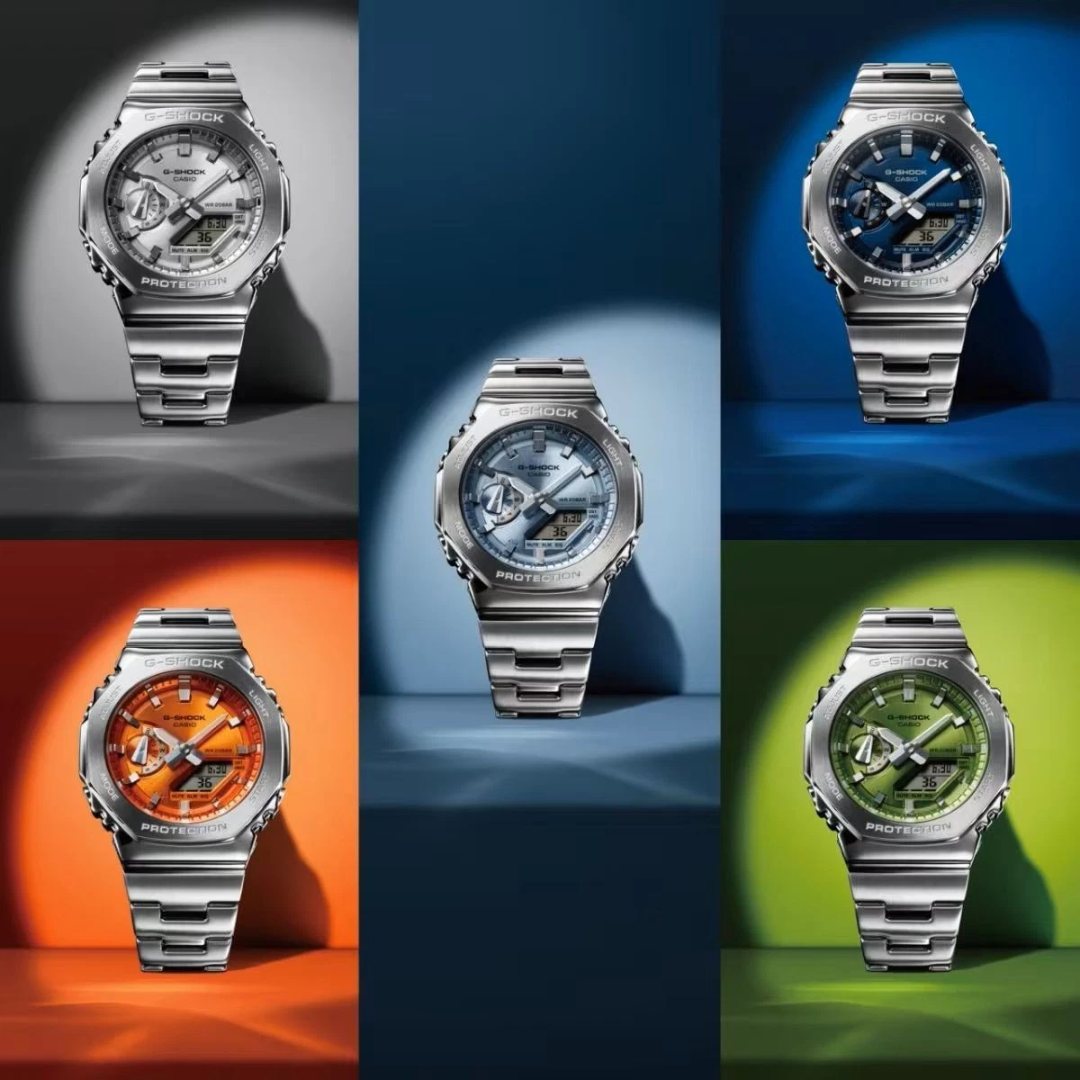 Reloj G-Shock GM-2110D-3AER Hombre – Reloj Verde con Bisel Metálico