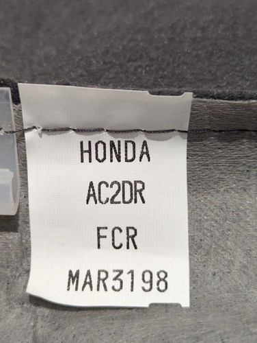New OEM Genuine Honda Seat Cover 1998-2002 Accord Coupe Grey Cloth RH Lower - Picture 5 of 7