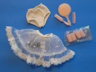 Vtg 1960s Barbie Skipper #1900 Underpretties Complete, Slip Panties Accessories