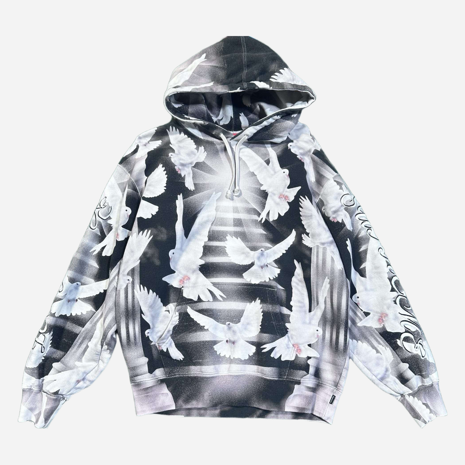 Supreme Hooded Sweatshirt Black SS22 D7496
