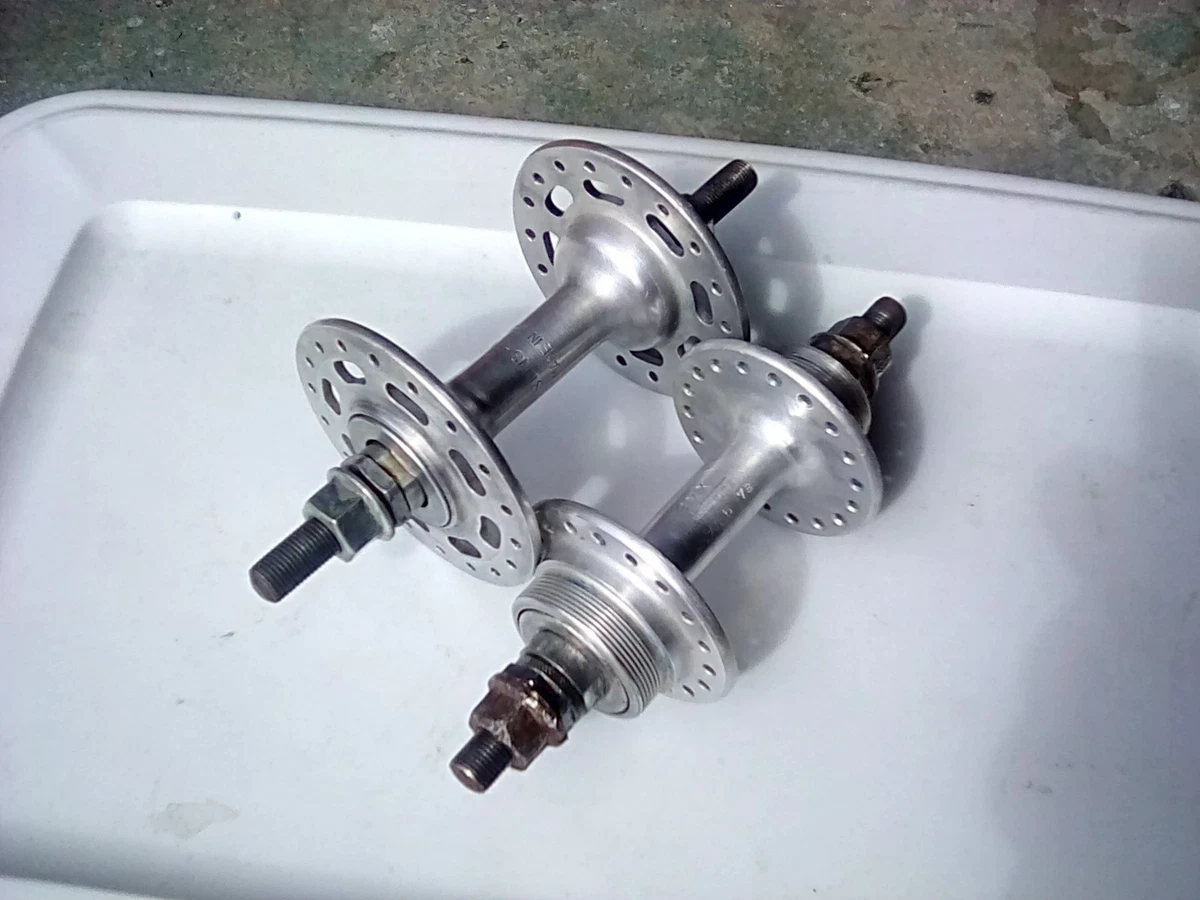 BMX Bike-Old School Hubs Silver Vintage Bicycle Parts for sale | eBay