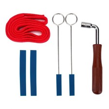 6 PCS Professional Piano Tuning Mute KitTuning Hammer Mute Kit Piano Tuning Tool